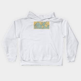 World Map Kids Hoodie